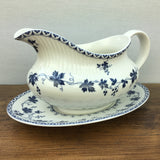 Royal Doulton Yorktown Gravy Boat & Stand