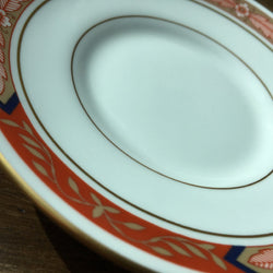 Royal Worcester Beaufort Rust Coffee Saucer