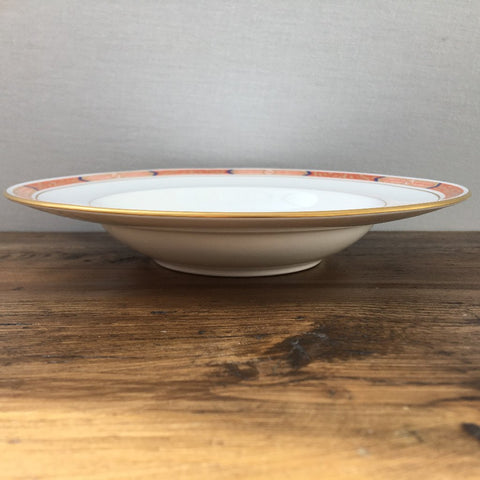 Royal Worcester Beaufort Rust Rimmed Bowl 9.25"