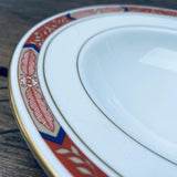 Royal Worcester « Beaufort (Rust) » Bol à rebord, 8 »