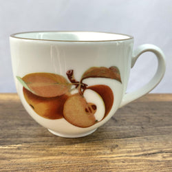 Royal Worcester Evesham Gold Tea Cup - Gold Stripe on Centre of Handle