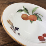 Royal Worcester Evesham Gold Soup Bowl - Oranges, Blackcurrant