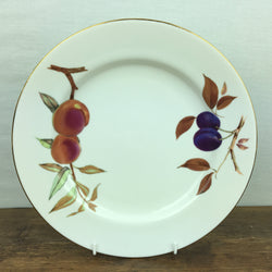 Royal Worcester Evesham Gold Dinner Plate, 10.5"