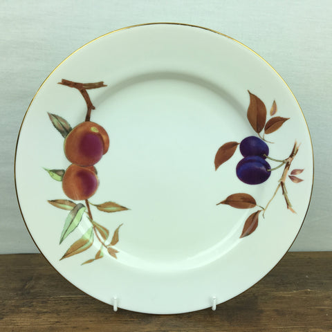 Royal Worcester Evesham Gold Dinner Plate, 10.5"