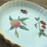 Royal Worcester Evesham Gold 7" Quiche Dish, Peach