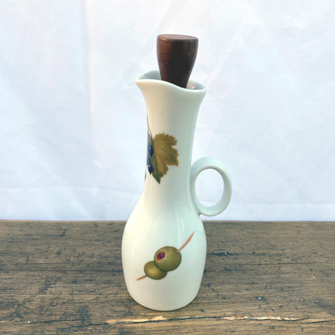 Royal Worcester Evesham Oil / Vinegar Bottle