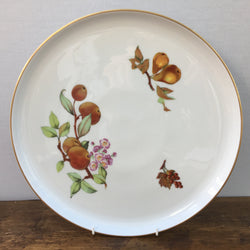 Royal Worcester Evesham Gold Platter, Round, 13"