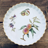 Royal Worcester Evesham 10" Flan Dish