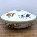 Royal Worcester Evesham Gold Lidded Serving Dish