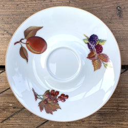 Royal Worcester Evesham Gold Tea Saucer