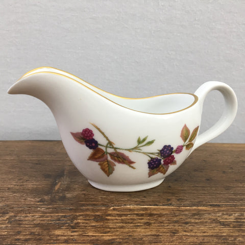 Royal Worcester Evesham Gold Sauce Jug