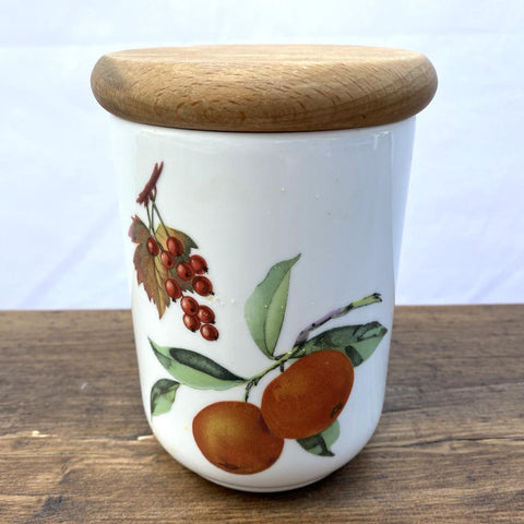Royal Worcester Evesham Gold Storage Jar