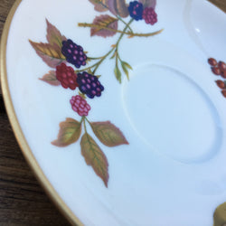 Royal Worcester Evesham Gold Tea Saucer