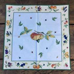 Royal Worcester Evesham Gold Apple Napkin