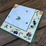 Royal Worcester Evesham Gold Napkin - Apple