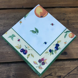 Royal Worcester Evesham Gold Napkin - Orange