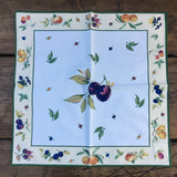 Royal Worcester Evesham Gold Napkin - Plum