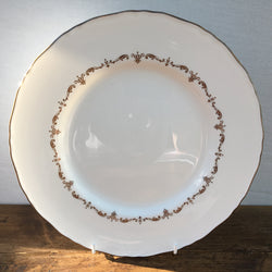 Royal Worcester Gold Chantilly Dinner Plate