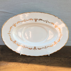 Royal Worcester Gold Chantilly Gravy Boat Stand