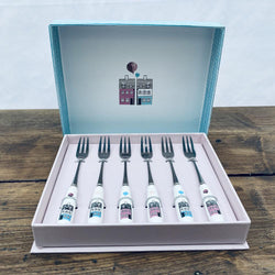 Royal Worcester Up, Up & Away Pastry Forks