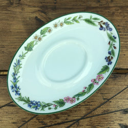 Royal Worcester Worcester Herbs Gravy/Sauce Boat Stand