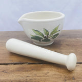 Royal Worcester Herbs Pestle & Mortar