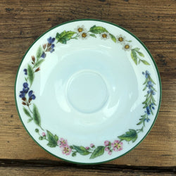 Royal Worcester Worcester Herbs Tea Saucer