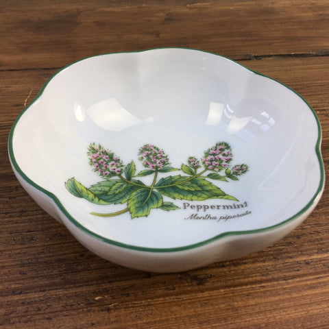 Royal Worcester Worcester Herbs Trinket Dish Peppermint