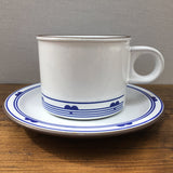 Hornsea Danube Tea Cup & Saucer