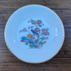 Wedgwood Kutani Crane Trinket Dish, 4" (Gold Trim)