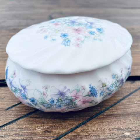 Wedgwood Angela Fluted Oval Trinket Box