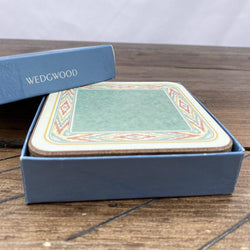 Wedgwood Aztec Cork Backed Coasters