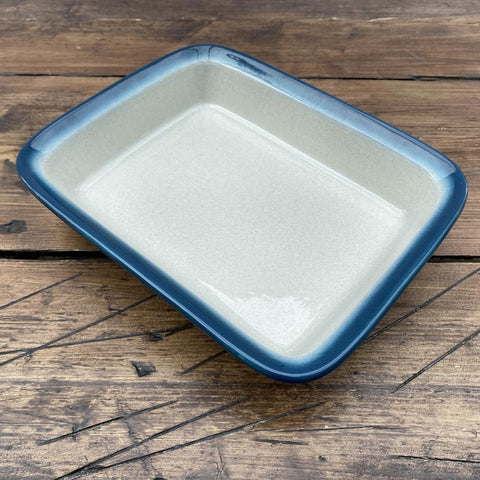 Wedgwood Blue Pacific Oblong Roasting Dish, 10.75"