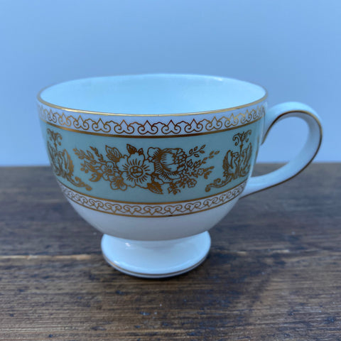 Wedgwood Columbia Sage Green Tea Cup (Leigh Shape)