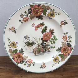 Wedgwood Eastern Flowers (Green Edge) Dinner Plate