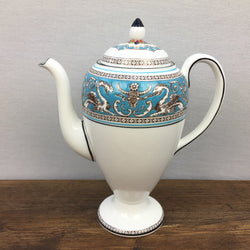 Wedgwood Florentine Turquoise Coffee Pot