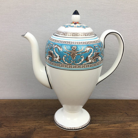Wedgwood Florentine Turquoise Coffee Pot