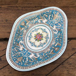 Wedgwood "Florentine (Turquoise W2714)" Soucoupe de bateau à sauce