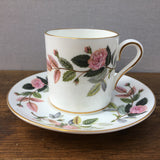 Wedgwood Hathaway Rose Demitasse Coffee Cup & Saucer