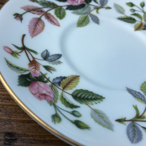 Wedgwood Hathaway Rose Demitasse Coffee Saucer