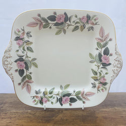 Wedgwood Hathaway Rose Square Cake Plate