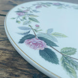 Wedgwood Hathaway Rose Gateau Plate, 11"