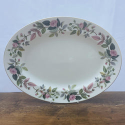 Wedgwood Hathaway Rose Oval Platter, 15.25"