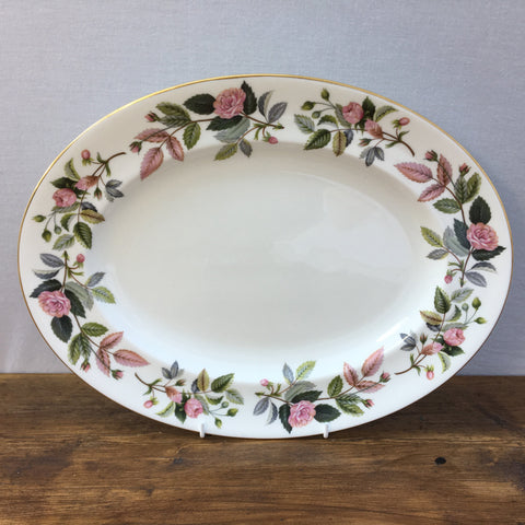 Wedgwood "Hathaway Rose" Oval Platter, 14"