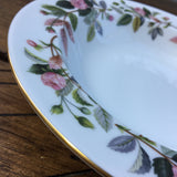 Wedgwood Hathaway Rose 8" Rimmed Bowl