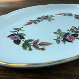 Wedgwood Hathaway Rose Oval Dressing Table Tray, 9.5"
