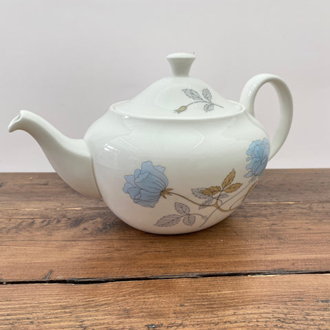 Wedgwood Ice Rose Teapot, 2 Pints