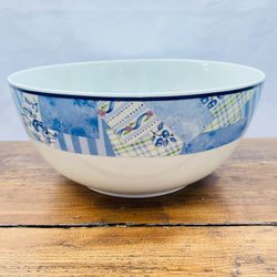 Wedgwood Home Indigo Salad/Fruit Serving Bowl