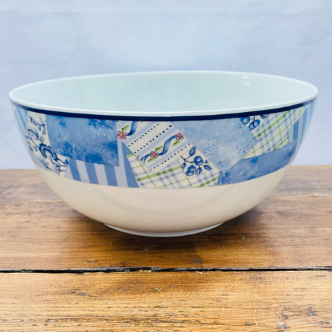 Wedgwood Home Indigo Salad/Fruit Serving Bowl