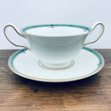 Wedgwood Jade Soup Cup & Saucer